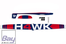 D-Power HAWK 4 - Hotliner voll-GFK ARF+ 1900mm - 4 Klappen