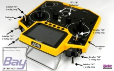 Handsender DS-12 Special Edition 2023 Carbon Gray Multimode inkl. Jeti Duplex R9 incl. Alu Koffer