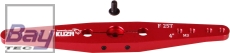Kuza Servohebel 2-Arm Futaba 25T 100/88/72/ 60mm 4" M3 Heavy Duty V2 Aluminium