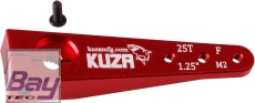Kuza Servohebel 1-Arm Futaba 25T 32/26/20mm 1.25" M2 Heavy Duty V2 Aluminium
