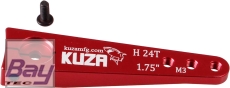 Kuza Servohebel 1-Arm Hitec 24T 45/39/33mm 1.75" M3 Heavy Duty V2 Aluminium