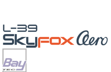 KAVAN L-39 Skyfox Jet 1088mm - Weis PNP - unlackiert