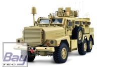 US-Miltitärfahrzeug MRAP 6x6 1:12 RTR, Licht, Sound & Rauch opt.
