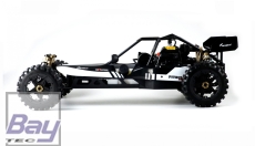 Pitbull X Evolution 2WD Desert Buggy 27ccm CY, 1:5, RTR - Mehr Power dank ChungYang R270 Motor. Stärkere Lenkung dank unseres bewährten Big Scale Servos.
