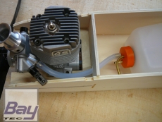 80er Jahre Delta Bausatz 110 cm - Verbrennermodell - CNC Holzbausatz
