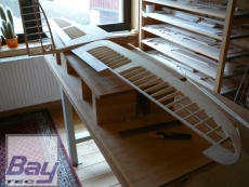 Amokka Wood Brettnurflügler 2,25 m Spannweite - CNC Holzbausatz