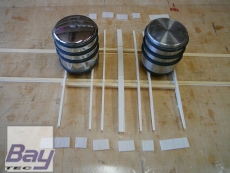 Holzspeeder 115 cm für Ø 35 mm Motoren , CNC Holzbausatz