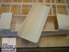Holzspeeder 115 cm für Ø 35 mm Motoren , CNC Holzbausatz