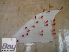 Holzspeeder 115 cm für Ø 35 mm Motoren , CNC Holzbausatz