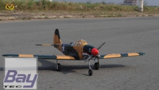 VQ-Model Aircraft P-39 Airacobra .46 EP-GP (Summer Camo ver.) ARF 1580mm