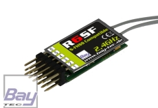 Bay-Tec R6SF 6 Kanal S-FHSS Kompatibler 2,4 GHz Empfänger