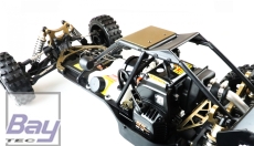 Pitbull X Evolution 2WD Desert Buggy 27ccm CY, 1:5, RTR - Mehr Power dank ChungYang R270 Motor. Stärkere Lenkung dank unseres bewährten Big Scale Servos.
