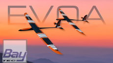 Robbe Modellsport EVOA 3.0 PNP VOLL-GFK "Elektro" HOCHLEISTUNGSSEGLER MIT 4-KLAPPENFLÜGEL