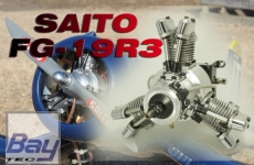 SAITO FG-19R3 BENZIN MOTOR 3-ZYLINDER