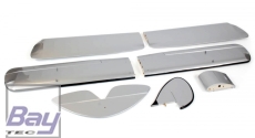 Seagull DH-60M Gipsy Moth 15cc 1700mm ARF - Doppeldecker Blau / Schwarz