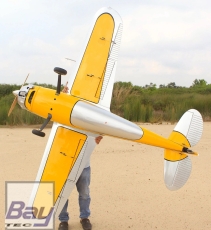 Seagull Models ( SG-Models ) Cessna 195 90" 2288mm ARF "Yellow/Silver" 35-50cc