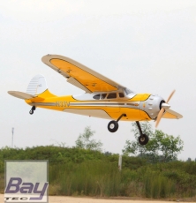 Seagull Models ( SG-Models ) Cessna 195 90" 2288mm ARF "Yellow/Silver" 35-50cc