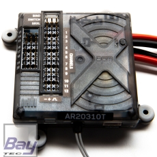 Spektrum AR20310T DSMX 20-KANAL PowerSafe Integrated Telemetry Empfänger