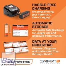 Spektrum 14.8V 3200mAh 4S 30C Smart LiPo Battery: IC3