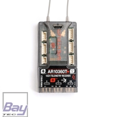 Spektrum AR10360T+ DSMX 10-Channel AS3X+ & SAFE Telemetrie Empfänger
