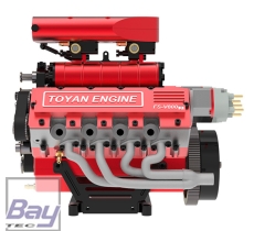 TOYAN FS-V800GCS 8-Cyl Methanol Engine 4-Stroke Kit