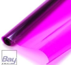 Bay-Tec Bügel-Folie - Transparent-Violett Hell - Breite 64cm - je m