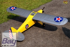VQ-Model Aircraft J3 - CUB U.S. ARMY Yellow U.S. ARMY 46 size EP-GP - ARF - 1620mm