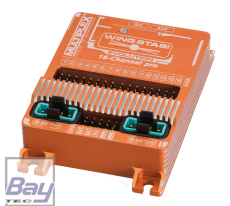 Multiplex Wingstabi EVOLUTION 16ch - Jeti (EX-Bus, UDI) · Graupner (SUMD) · Futaba (S.BUS) · FrSky (S.BUS) · Spektrum (SRXL) · HiTEC (MAXIMA SL, OPTIMA SL) Weatronic (PPM) · MULTIPLEX (SRXL) · CORE (S.BUS, SRXL)
