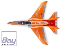 FMS Super Scorpion V2 EDF 90mm JET ornage - 114cm 6S