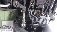 4x4 U.S. Militär Truck 1:10 Camouflage - Teilmetall - Ein technisches Meisterwerk - 16 Kanäle
