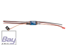 KAVAN Smart PRO T70-C Doppelbatterie-Weiche 15A mit Telemetrie-Expander - KAVAN/FrSky Fport, Duplex EX, Futaba S.BUS2, Multiplex MSB, Graupner Hott, PowerBox P2Bus (Strom, Spannung, Kapazität für beide Eingänge)