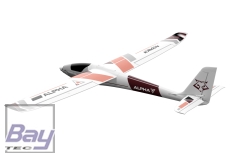 KAVAN Alpha V2 1500mm ARF - rot / Einsteiger Elektro Segelflugmodell