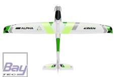 KAVAN Alpha V2 1500mm ARF - grün / Einsteiger Elektro Segelflugmodell