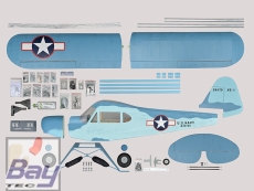 Phoenix Navy Piper J3 Cub GP/EP ARF - 230cm