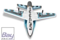 FMS Futura V2 Jet EDF 80 PNP - 106 cm - Blau - Combo incl. Reflex Gyro System