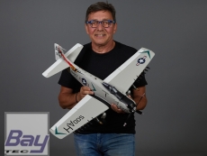 DERBEE A1 Skyraider Warbird PNP grau - 80cm