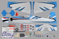 Phoenix SLICK 580 blau GP/EP 30-40CC ARF - 185 cm