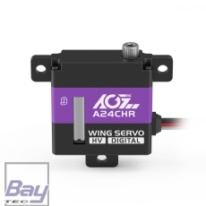 AGF-RC A24CHR Flächen Servo HV - 10mm 24,5g / 8kg/cm / Titan Getriebe