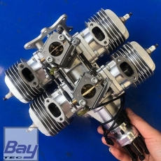 DLE120-4T 4-Zylinder 120ccm Benzin "Original" V2