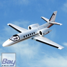 Dynam Cessna 550 Turbo Jet EPO 1280mm weiss PNP V2