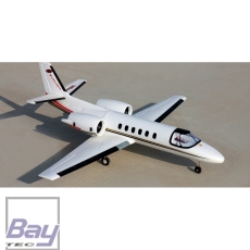 Dynam Cessna 550 Turbo Jet EPO 1280mm weiss PNP V2