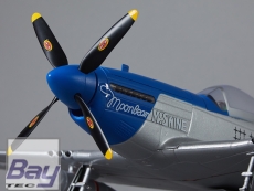 DERBEE P-51D Mustang Warbird PNP blau - 75cm