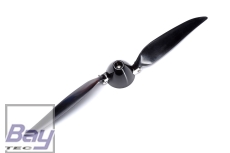 Klapp-Prop 11 x 8" 4,0mm Z-Nabe schwarz