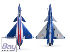 FMS J-10 EDF 64mm Impeller Jet PNP blau - 69 cm