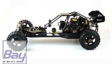 Pitbull X Evolution 2WD Desert Buggy 27ccm CY, 1:5, RTR - Mehr Power dank ChungYang R270 Motor. Stärkere Lenkung dank unseres bewährten Big Scale Servos.