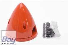 DUBRO 70mm (2-3/4") Spinner, rot