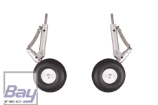 FMS F/A-18 Super Hornet EDF 70 - Federbein incl. Rad (L+R)