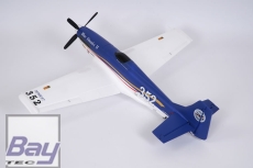 FMS P-51 Blue Thunder II PNP - 110 cm - inkl. Reflex Gyro