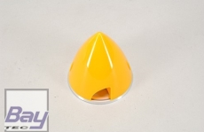 Irvine Spinner 75mm - Gelb - mit Alu Rückplatte