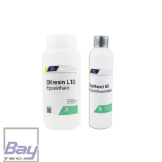 Epoxid Laminier- und Klebeharz SKresin L10 mit Epohard 60 Härter 650 g (500g Harz+150g Härter) 60min